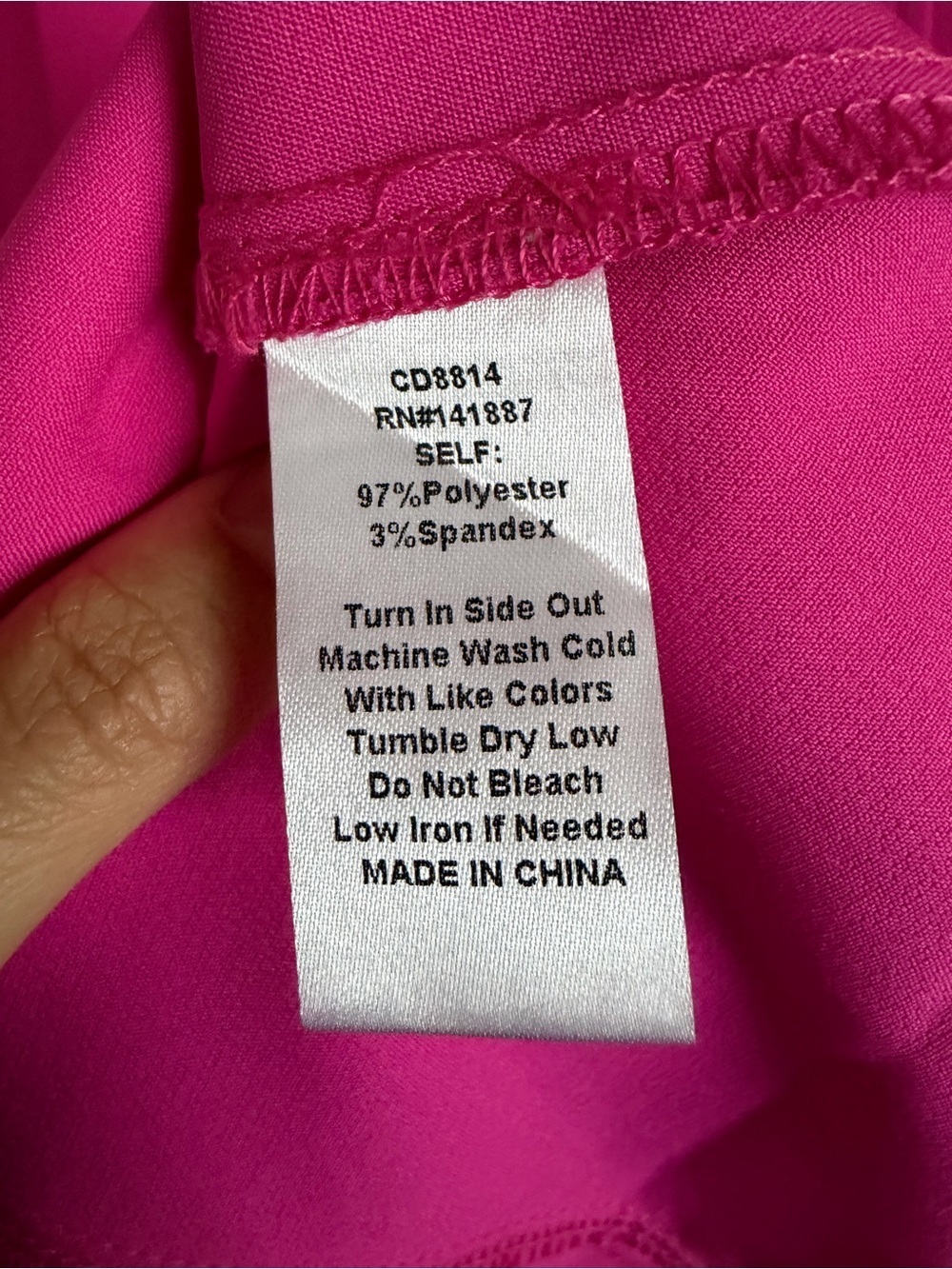 TCEC Hot Pink Scalloped Halter Mini Dress in size L - Picture 8 of 10